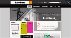 Desktop Screenshot of luminus.si