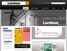 Tablet Screenshot of luminus.si